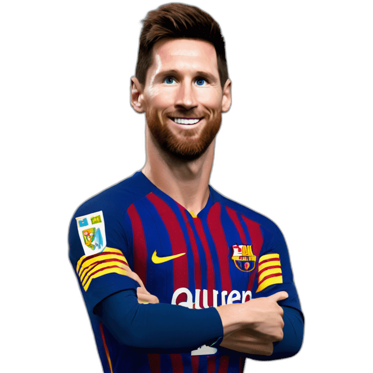 Messi sur ronaldo emoji