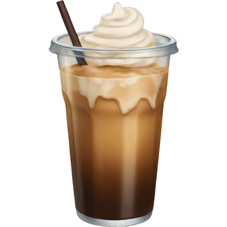 Iced coffee emoji