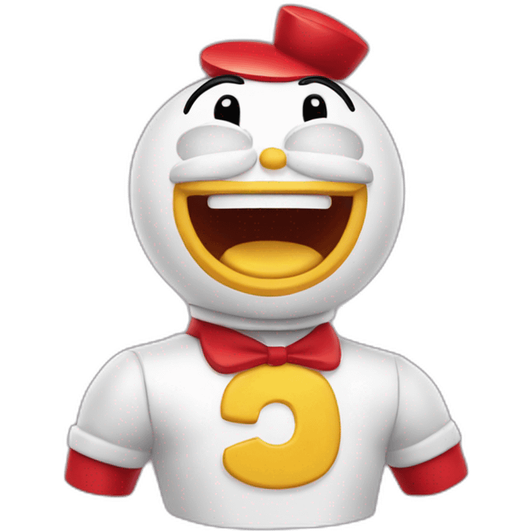 Jollibee mascot emoji