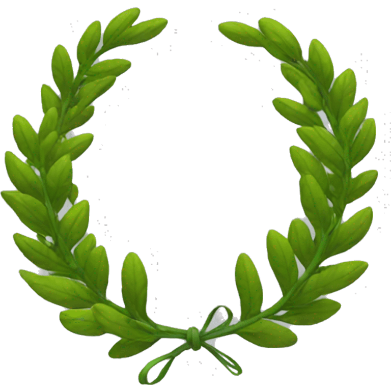 Laurel wreath emoji