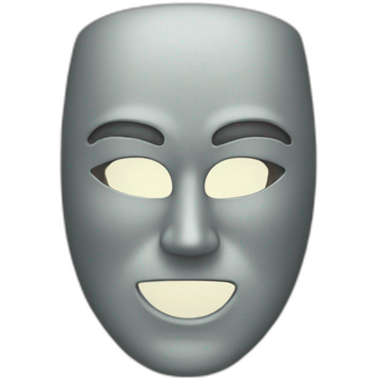 Masque halloween emoji