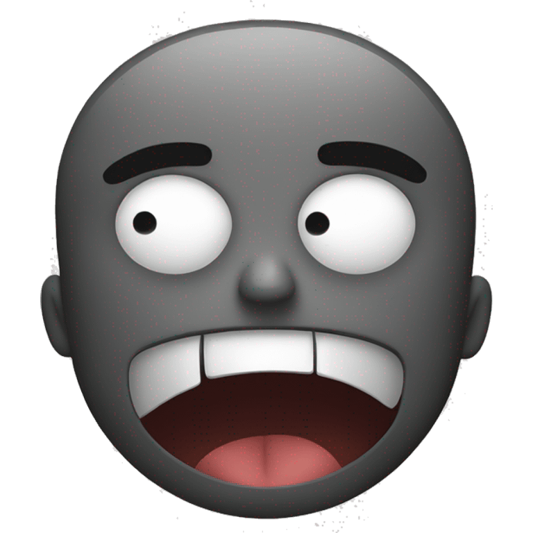 TikTok angry face emoji