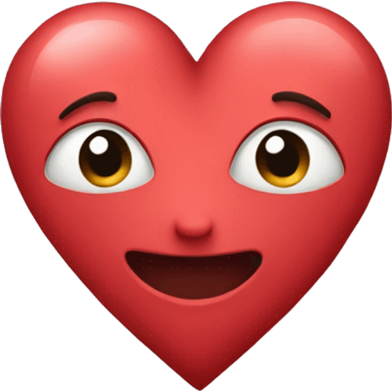 Heart in love  emoji