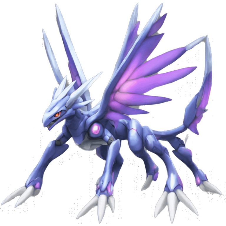  Cool Cute Edgy Shiny Godly Ethereal Digimon-Genesect-Dialga-Reptile full body emoji