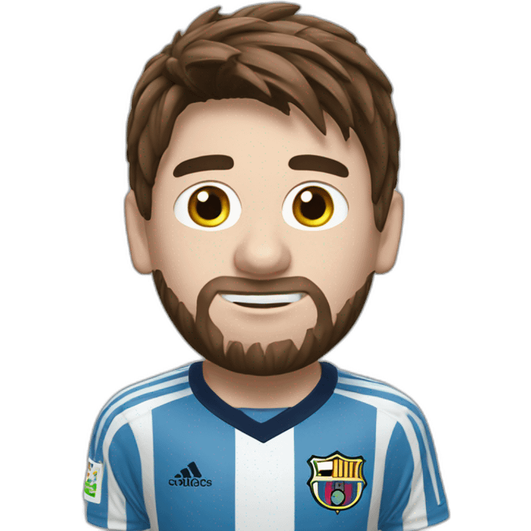 Messi coupe du monde emoji