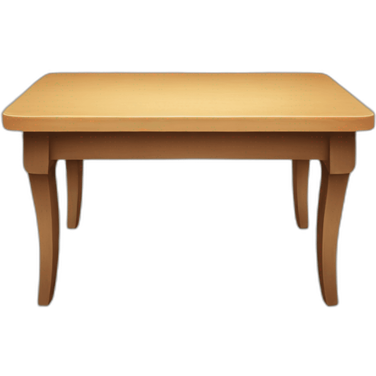 table emoji