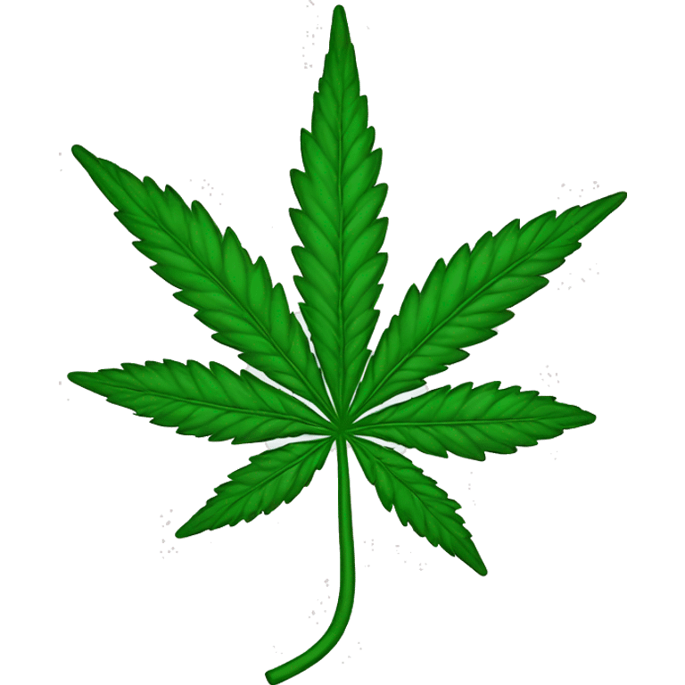 Cannabis flower emoji