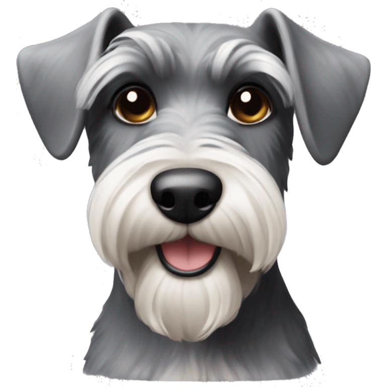 miniature schnauzer  emoji