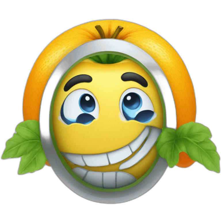 juice land logo emoji