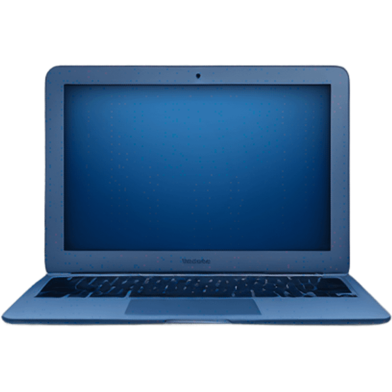 MacBook Air dark blue emoji