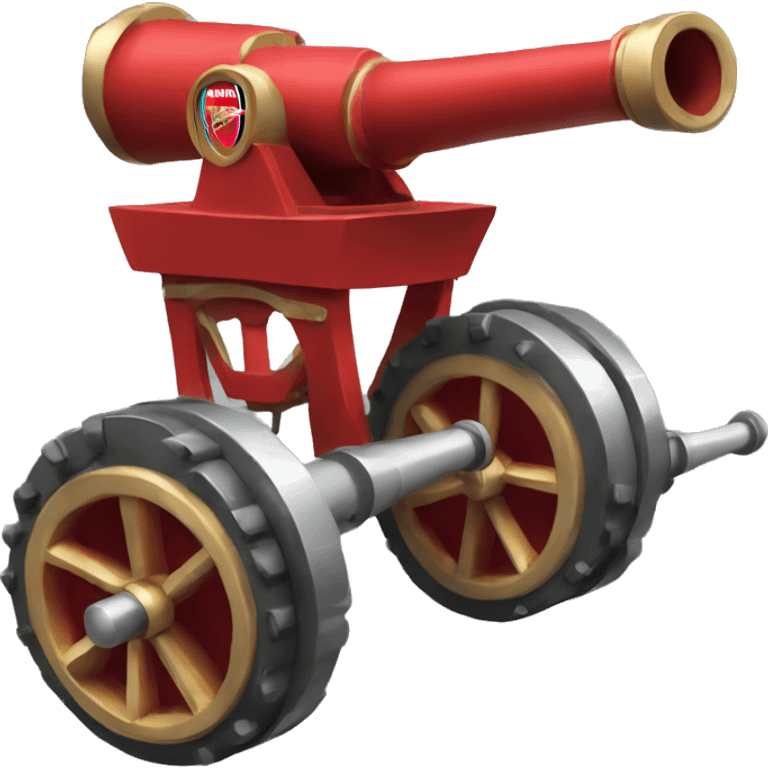 Arsenal FC cannon emoji