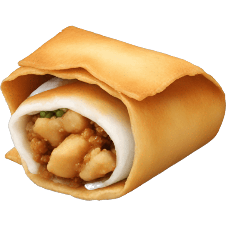 Chinese eggroll emoji