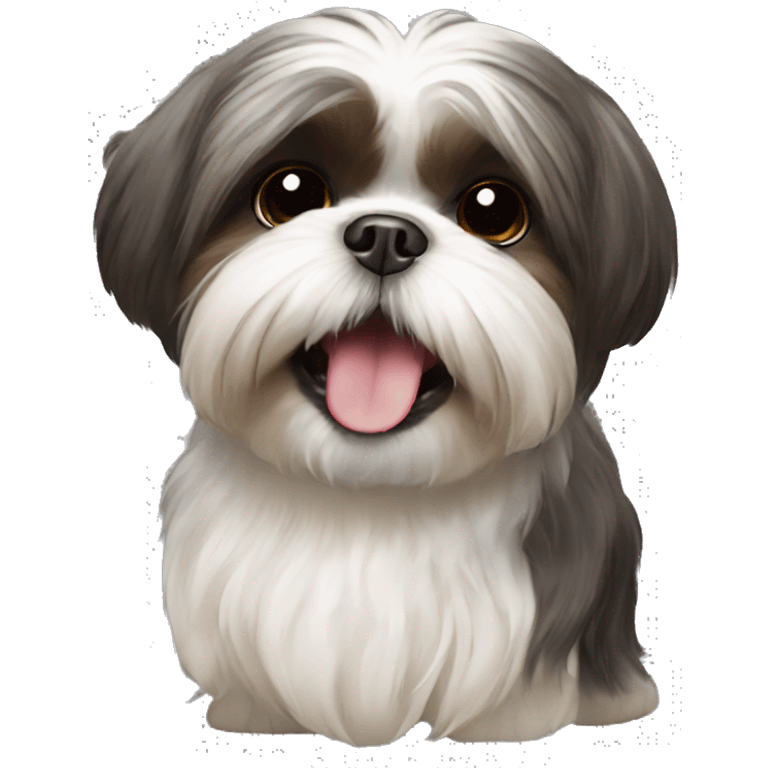 happy shih tzu  emoji