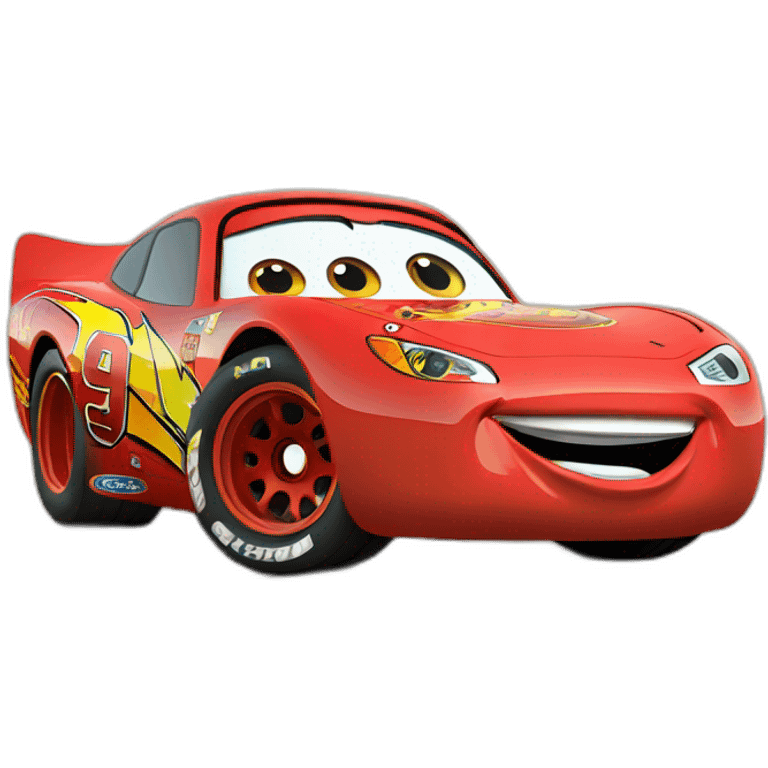 Lightning mcqueen  emoji