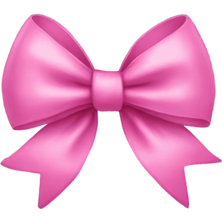 Pink bow emoji