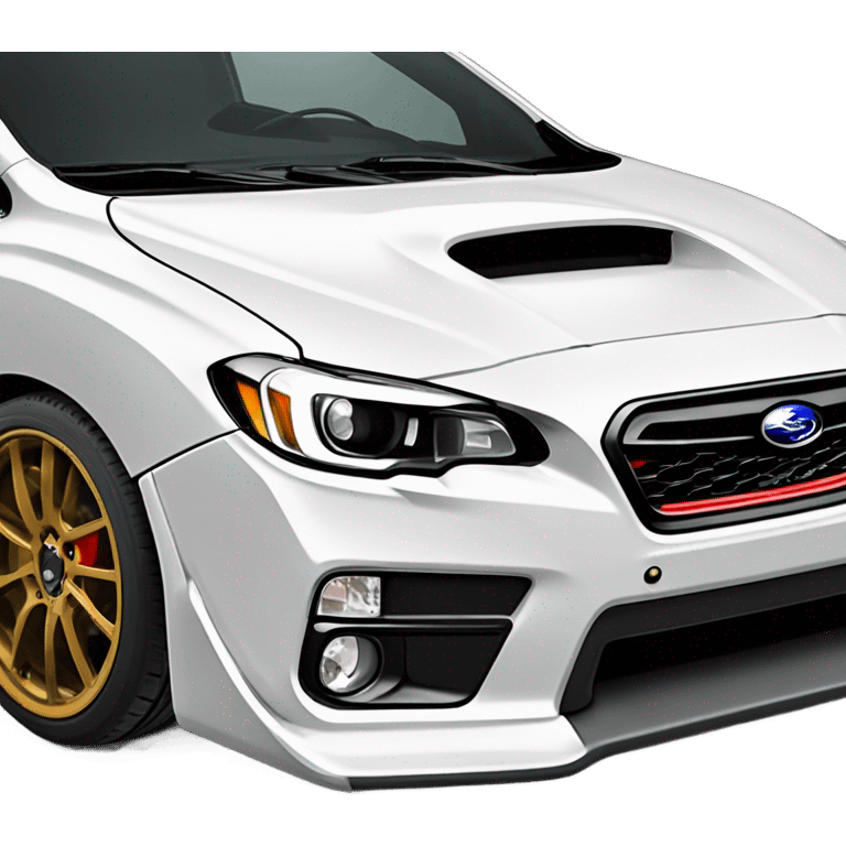 2014 white sti emoji