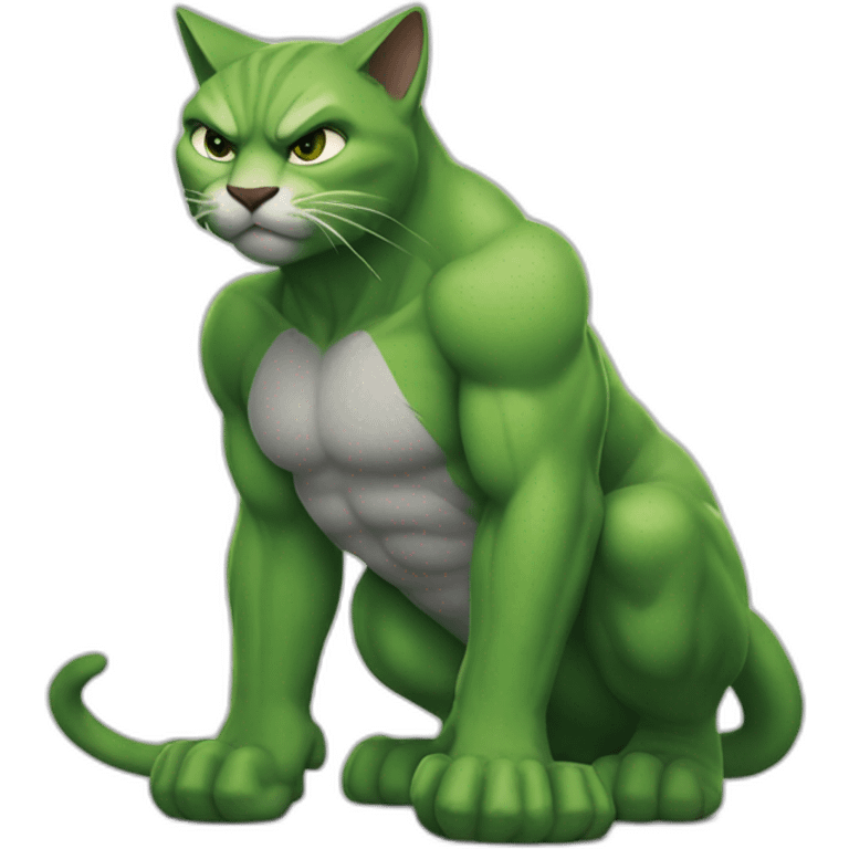 Cat hulk marvel avengers movie emoji