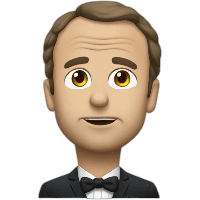 Macron qui fume emoji