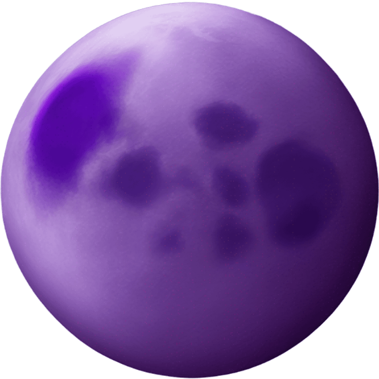 purple moon emoji