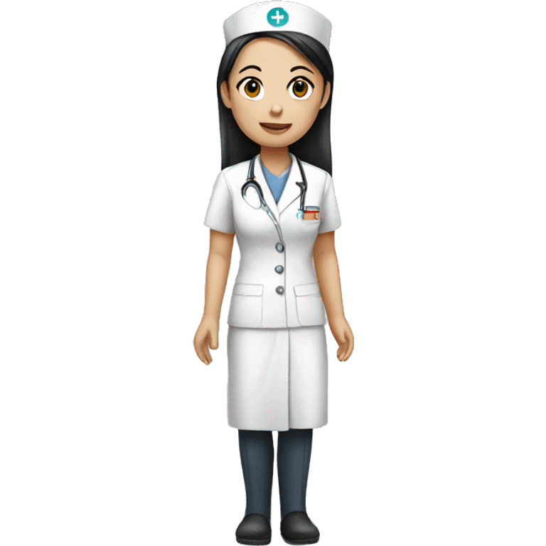 Thai nurse standing emoji