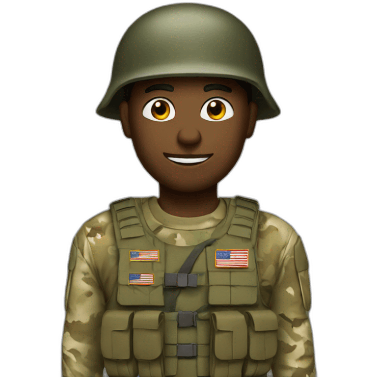 soldier emoji