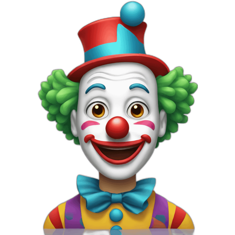 clown face emoji