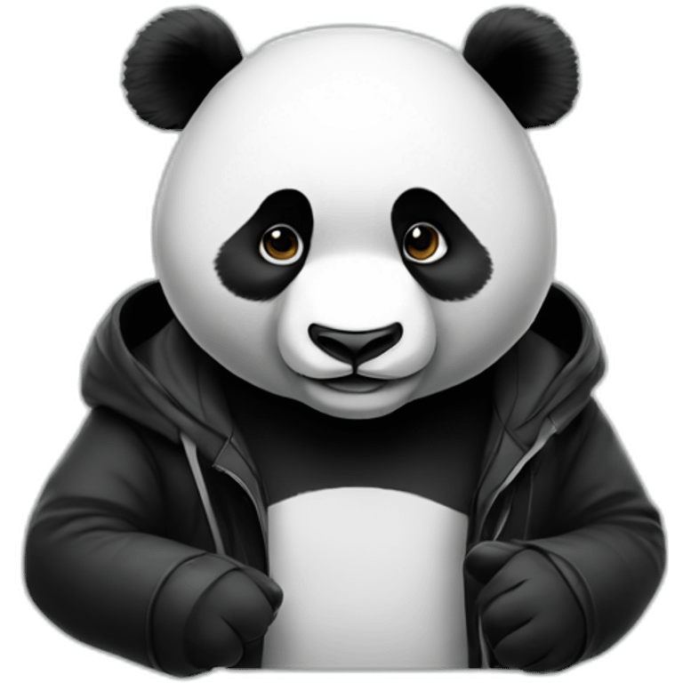 panda dj emoji