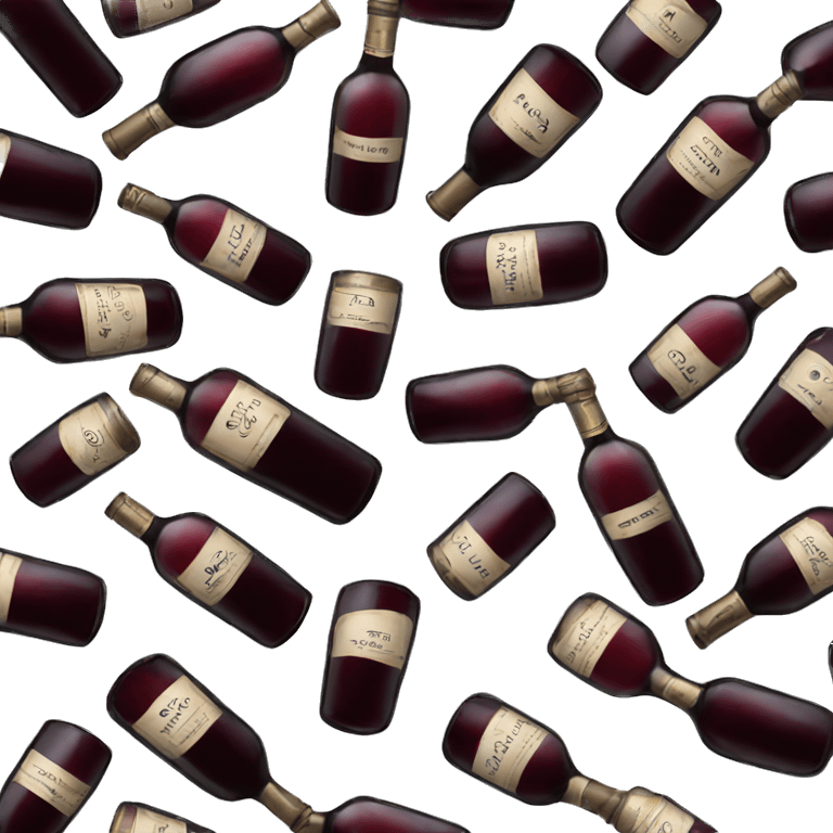 Black Chanel wine emoji