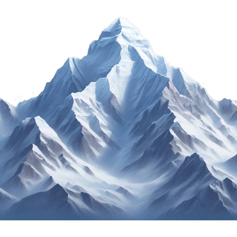 snowy himalaya mountains emoji