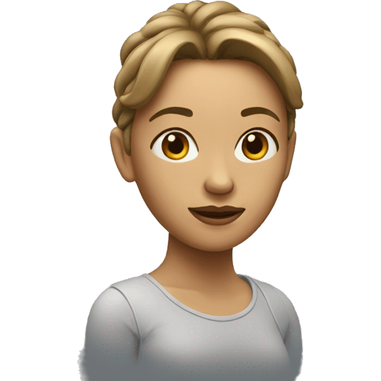 3d woman emoji