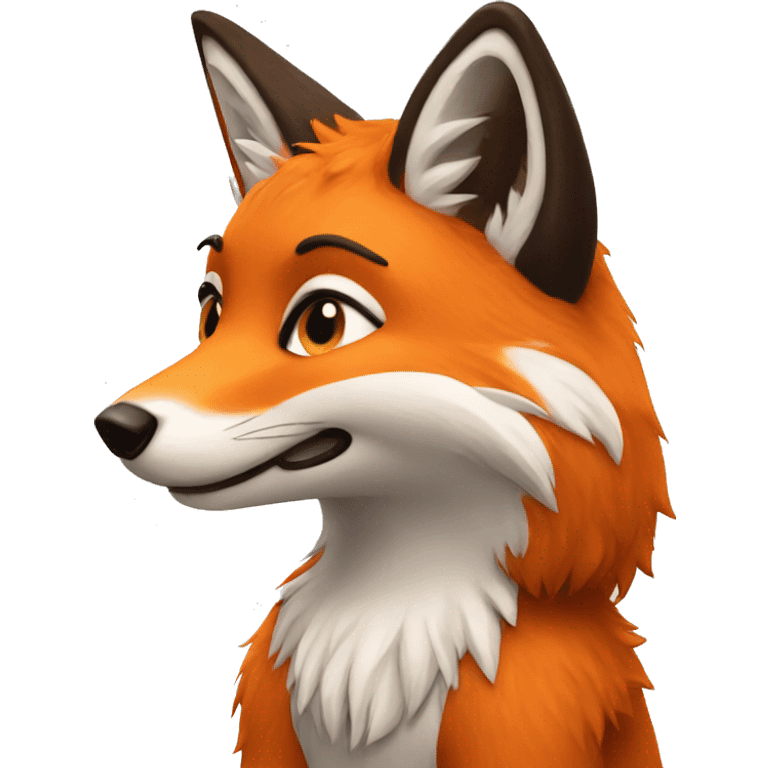 furry fox emoji