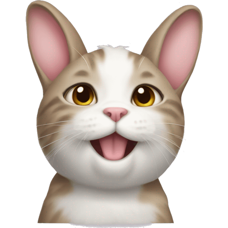 bunny cat emoji