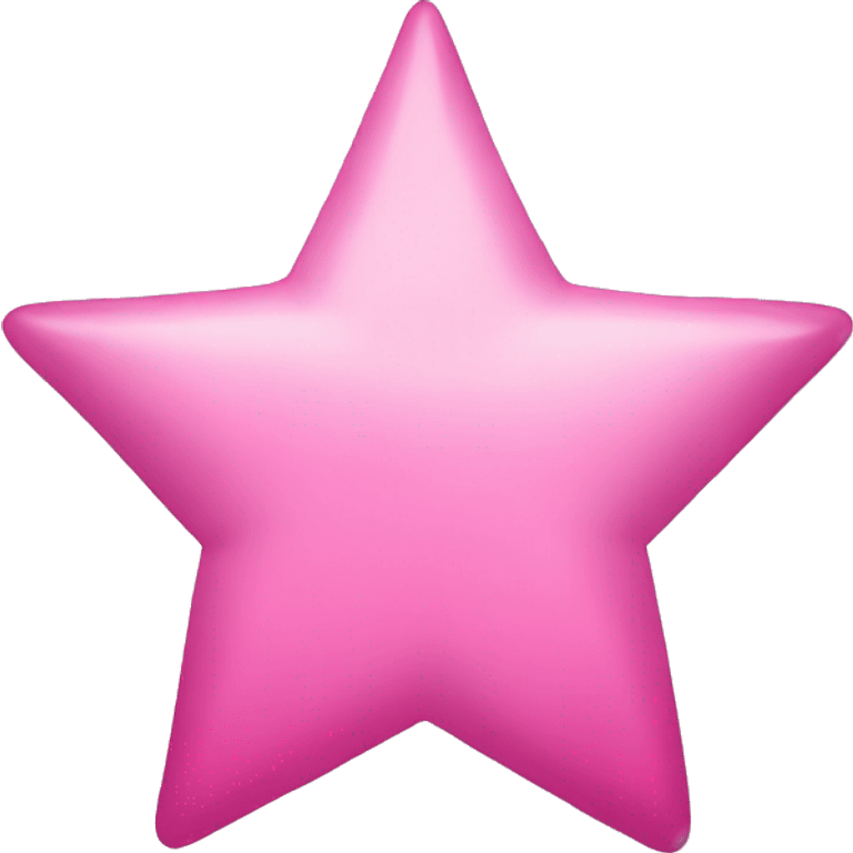 Pink star sticker texture  emoji