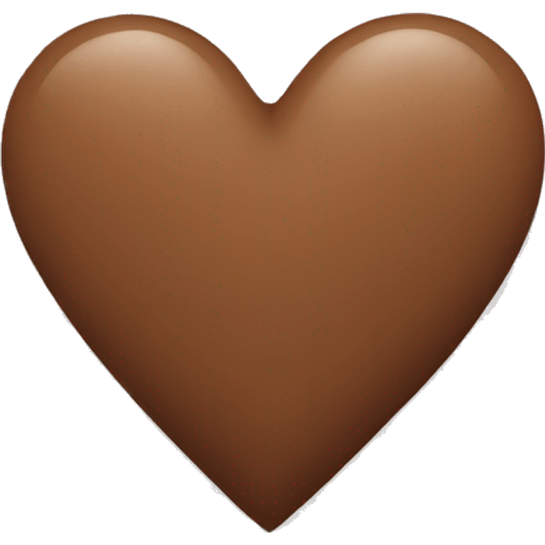 brown heart emoji