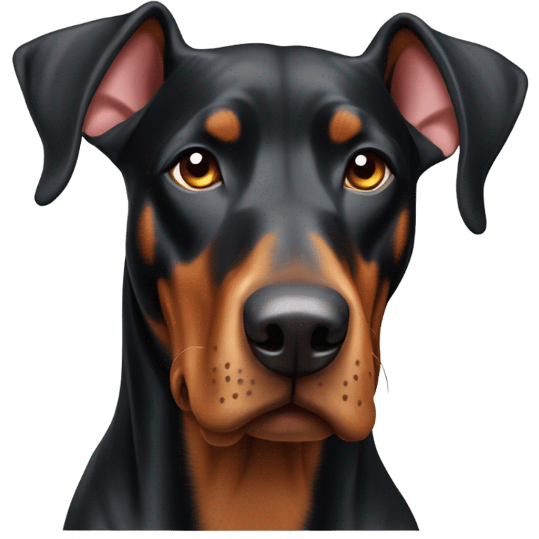 dobermann viszla dog emoji