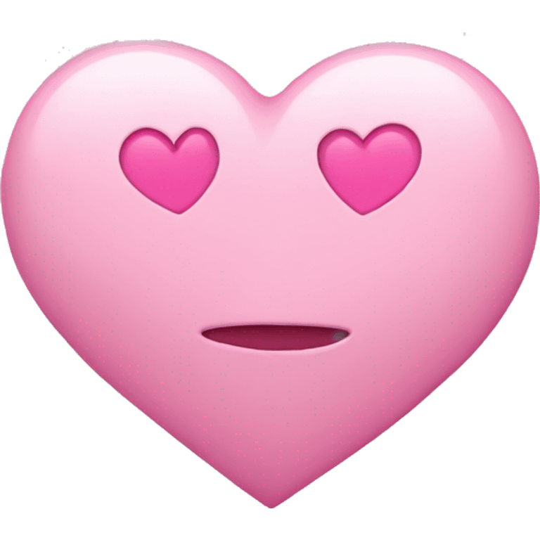 Pink heart emoji