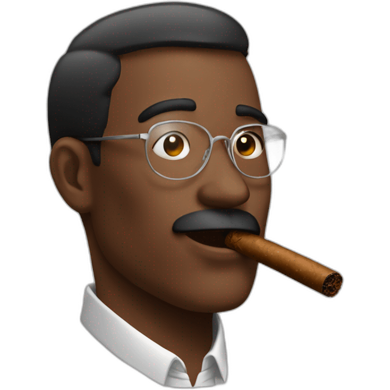 sigma man with cigar emoji