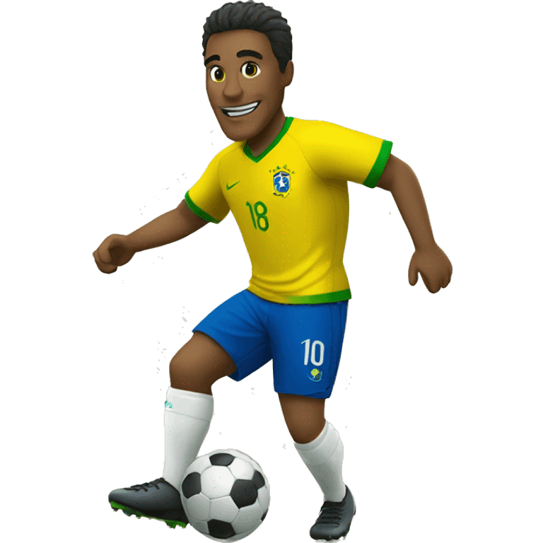 Soccer brazil emoji