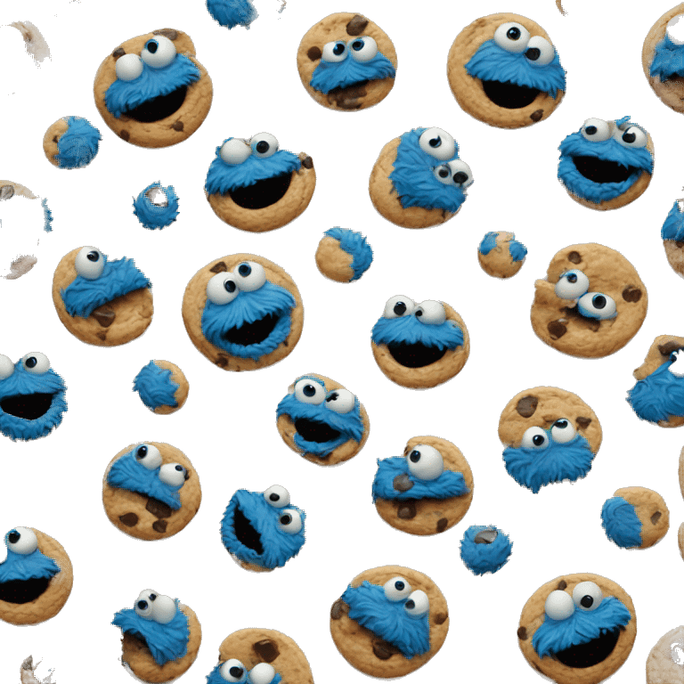 Cookie Monster emoji