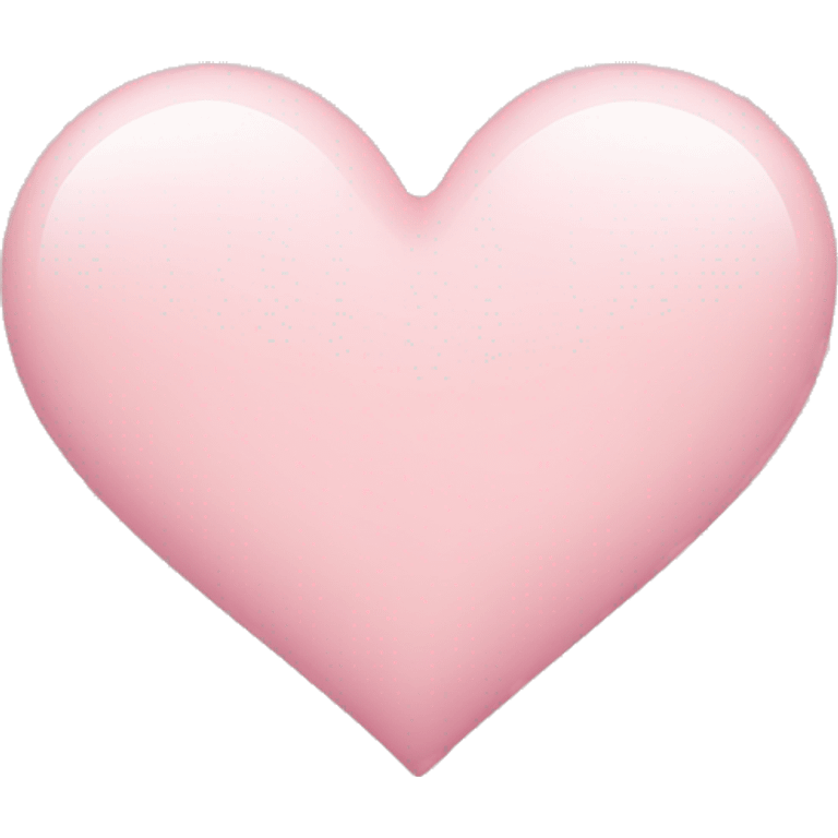 light pink heart emoji