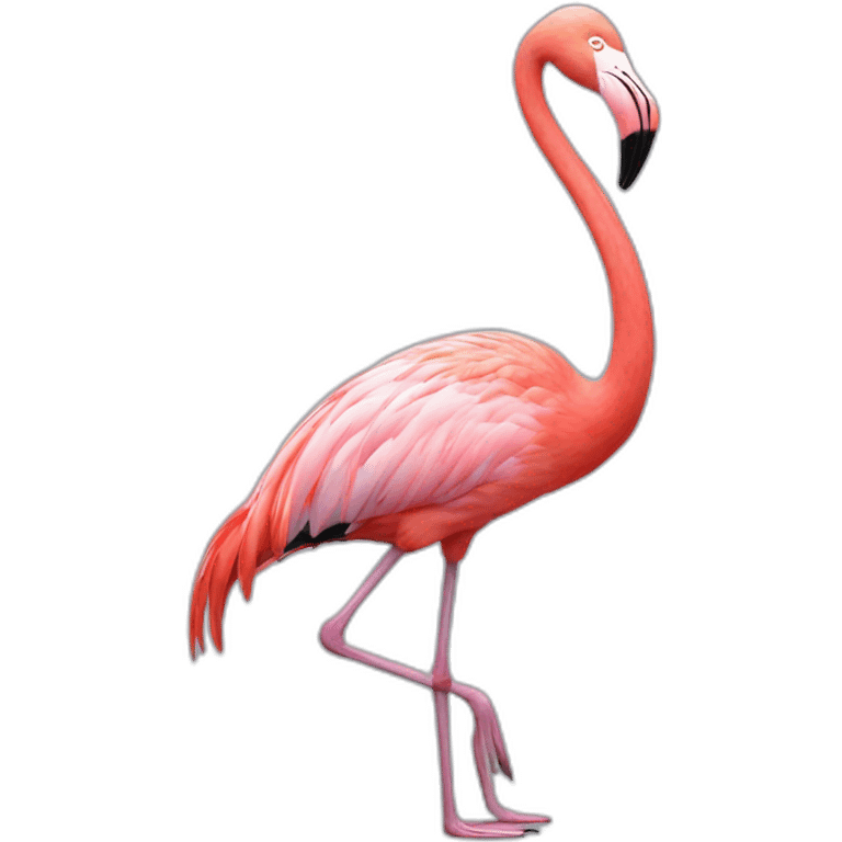 flamingo dancing emoji