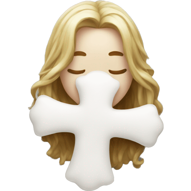 croix blanc emoji