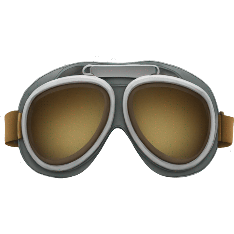 a pair of aviator goggles emoji