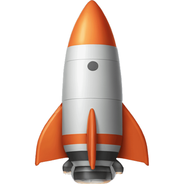 A cool rocket emoji emoji