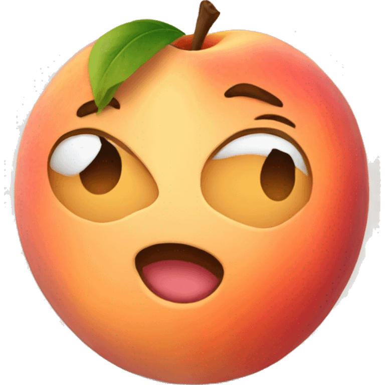 Peachy emoji