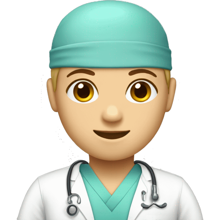 Hospital uniform emoji