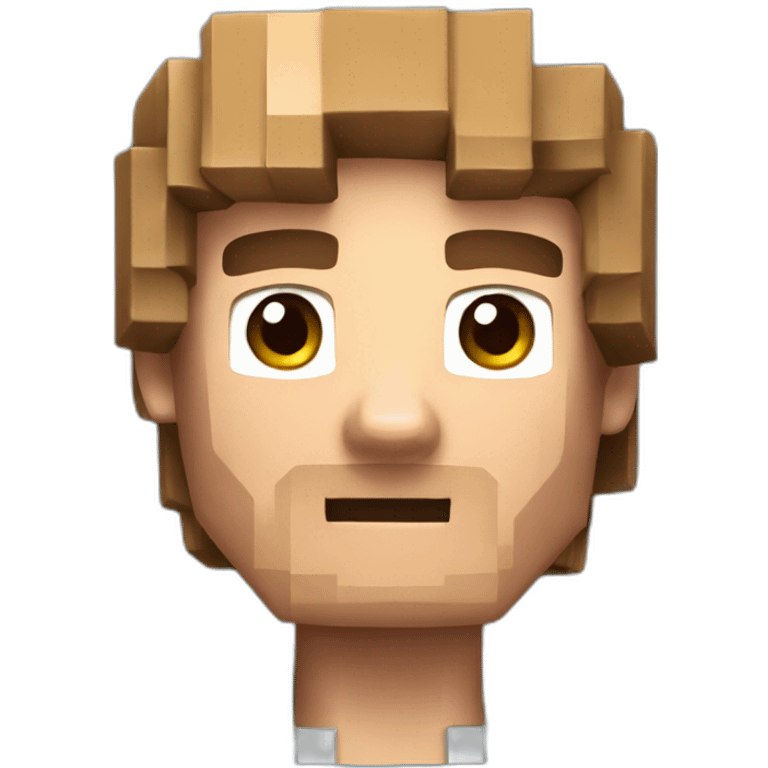 Steve from Minecraft emoji