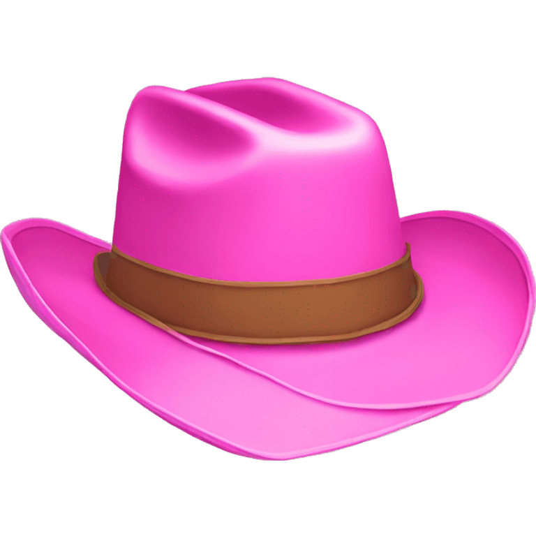 pink cowboy hat emoji