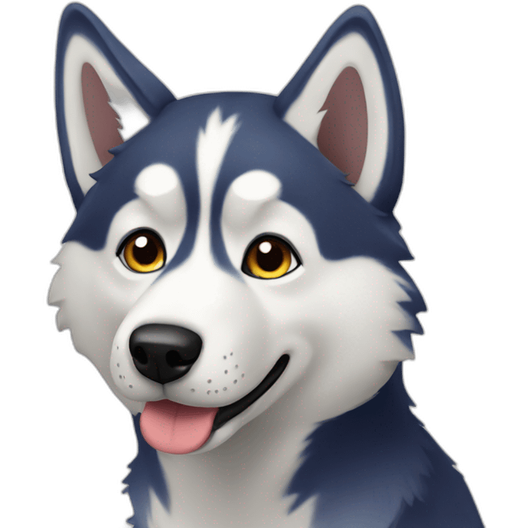 Husky emoji