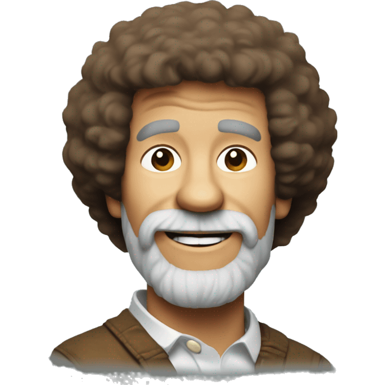 Bob Ross emoji